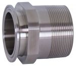 1.5" Tri Clamp x .375" Male NPT Adapter - 304S
