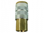 Brass Industrial Pneumatic Coupler - FNPT