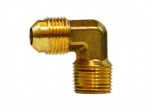 49 - 90 Degree Male SAE X Male NPT Brass Adapter