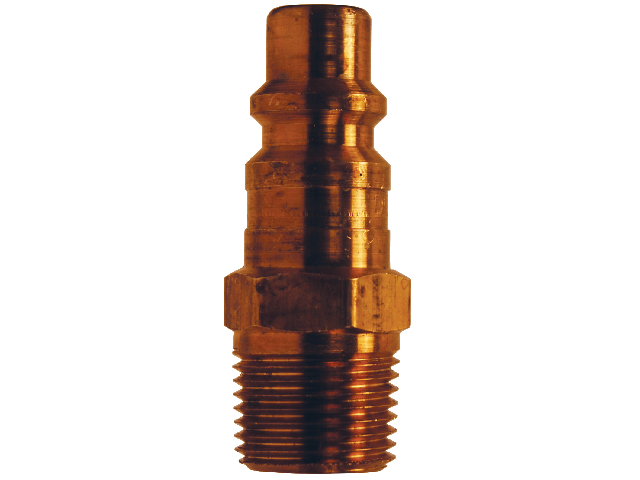 Brass Industrial Pneumatic Plug - MNPT