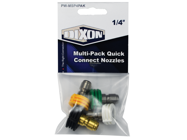 4-Pack Variety Pressure Washer Nozzles